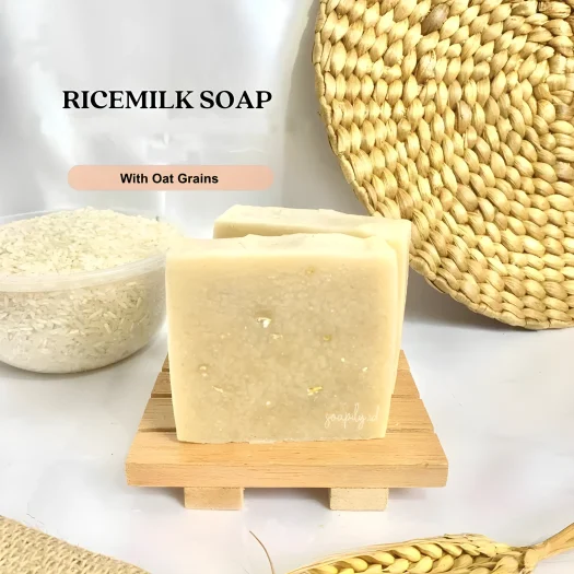 Soapily Radiant Rice Milk Soap – Natural Brightening Solution For Dull, Dry Skin