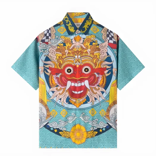 Telusur Kultur Printed Batik Shirt – Heritage Exploration – Bali Barong – Tosca