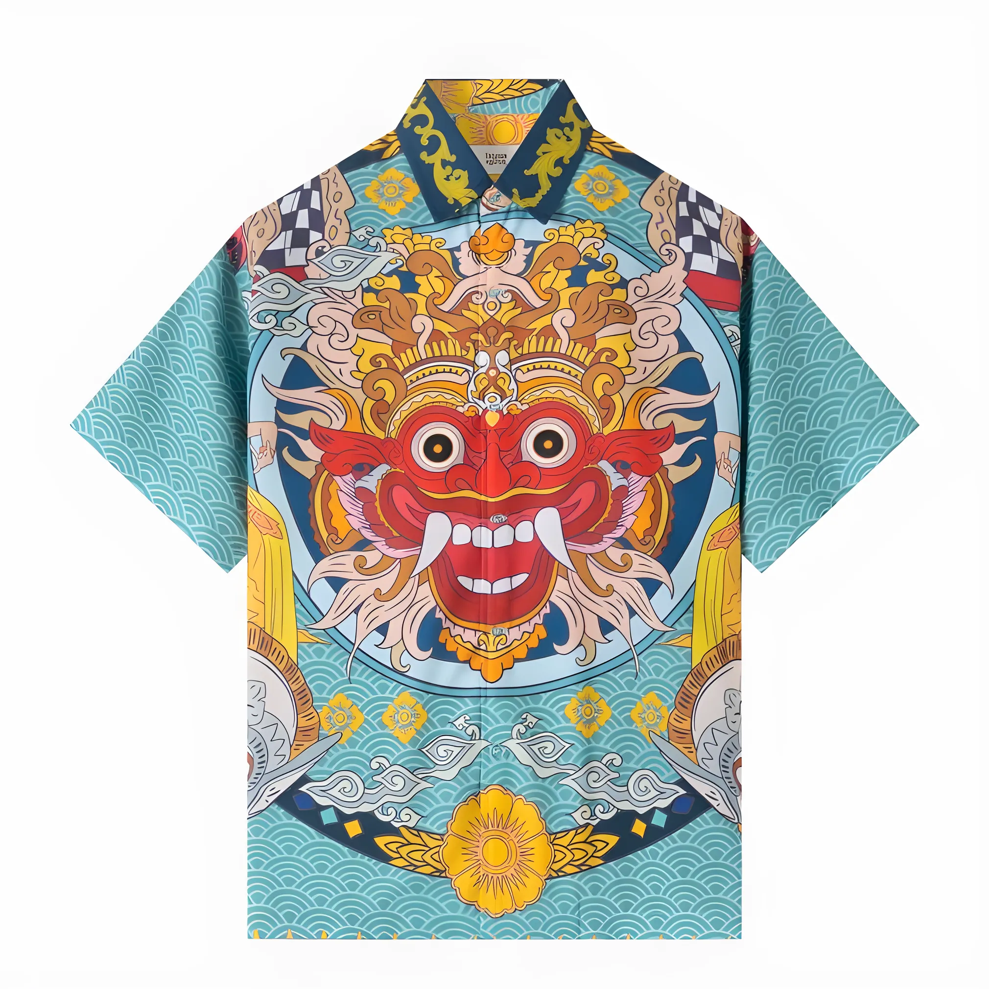 Telusur Kultur Printed Batik Shirt – Heritage Exploration – Bali Barong – Tosca