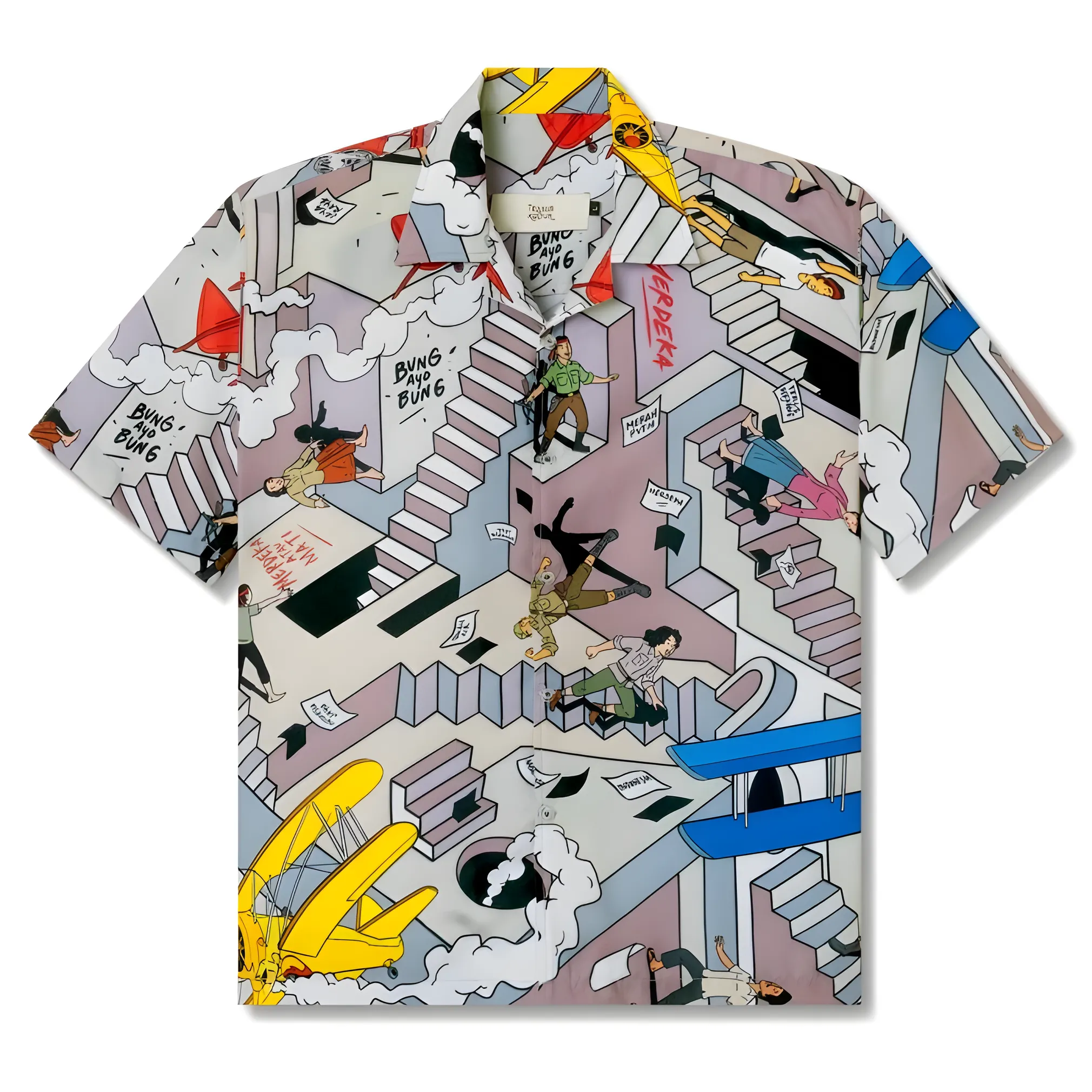 Telusur Kultur Cultural Print Shirt – Juang Kentara