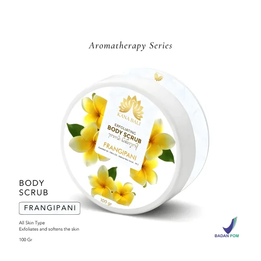 Kana Bali Traditional Javanese Royal Palaces Aromatherapy Exfoliating Body Scrub / Lulur – Frangipani