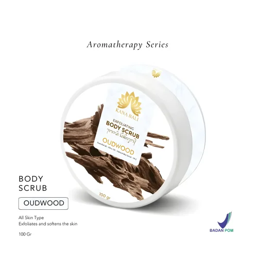 Kana Bali Traditional Javanese Royal Palaces Aromatherapy Exfoliating Body Scrub / Lulur – Oud Wood