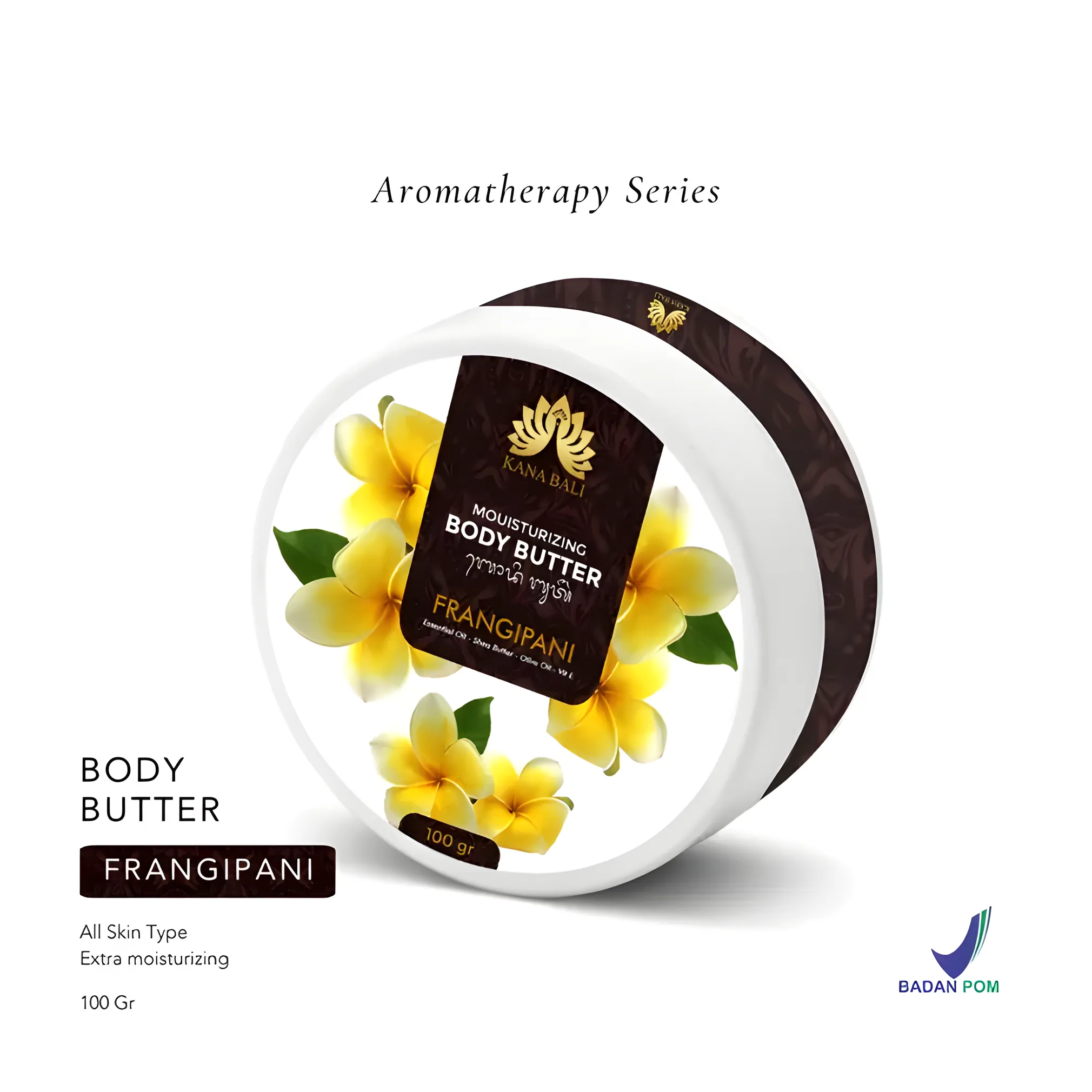 Kana Bali Frangipani Aromatherapy Body Butter – Moisturizing Cream
