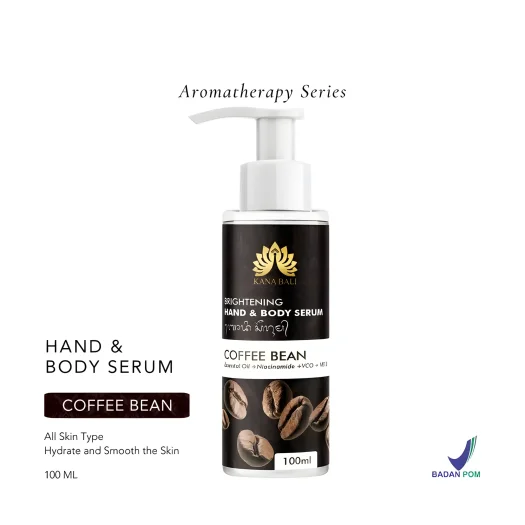 Kana Bali Coffee Bean Aromatherapy Hand And Body Serum – Nourishing Skin Care