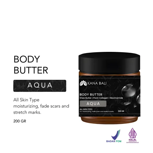 Kana Bali Aqua Moisturizing Body Butter | Men’s Moisturizer Series