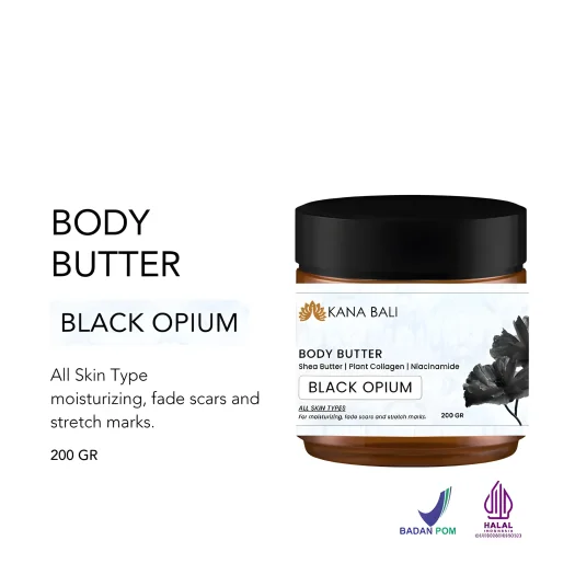 Kana Bali Luxurious Black Opium Moisturizing Body Butter