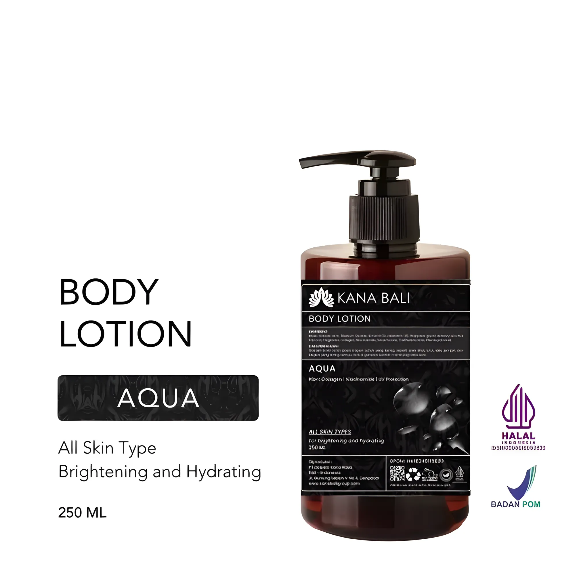 Kana Bali Aqua Brightening Body Lotion For Men