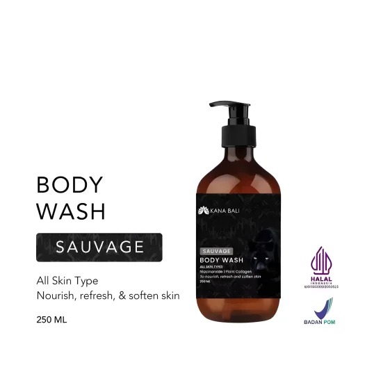 Kana Bali Sauvage Nourishing Body Wash | Liquid Soap