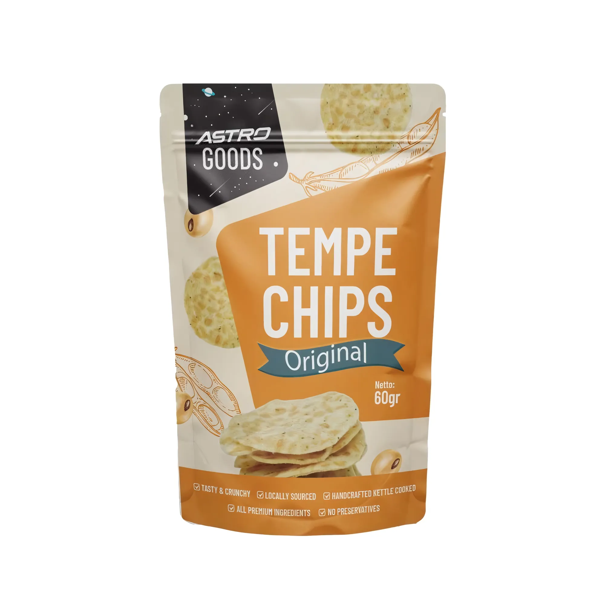Astro Goods Tempeh Chips Variety Pack Bundle (10 Packs) | Nusamade Astro Goods Tempeh Chips Variety Pack Bundle (10 Packs) - Image 3