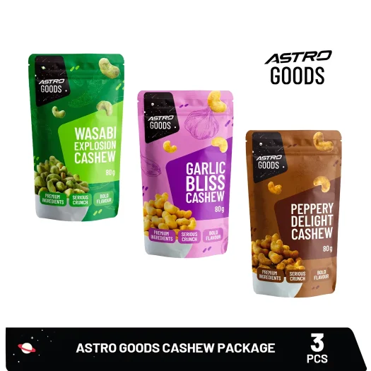 Astro Goods Cashew Bundle Collection, 80 g