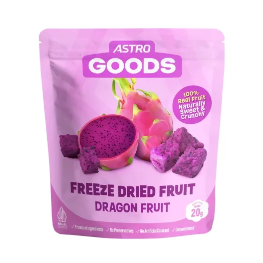 Astro Goods Freeze Dried Fruit – Dragon Fruit, 20 g