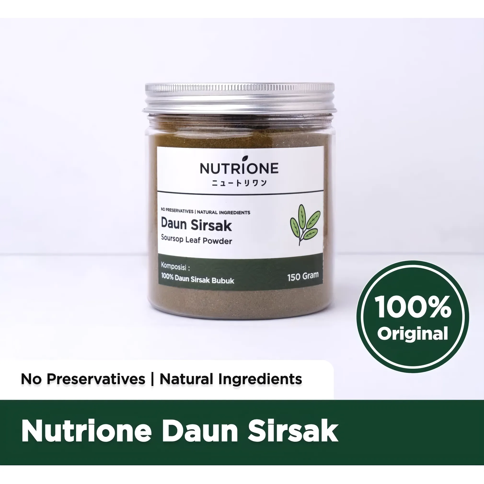 Nutrione Original Premium Soursop Leaf Powder, 150 g