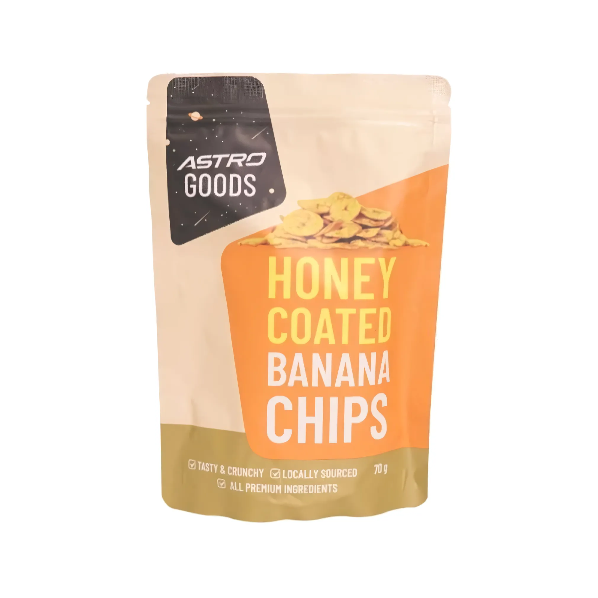 Astro Goods Honey Banana Chips, 70 g