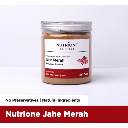 Nutrione Original Premium Red Ginger Powder, 250 g