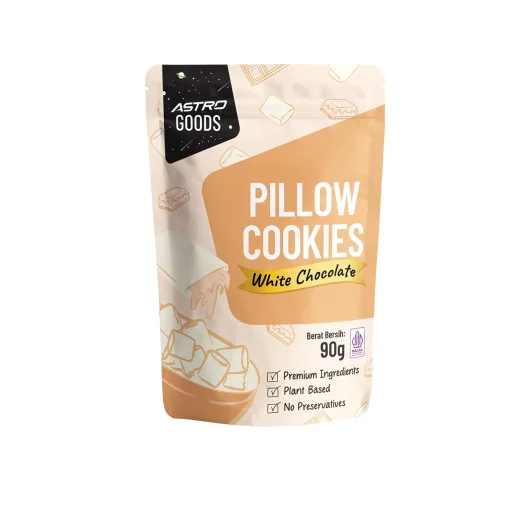 Astro Goods White Chocolate Pillow Cookies, 90 g