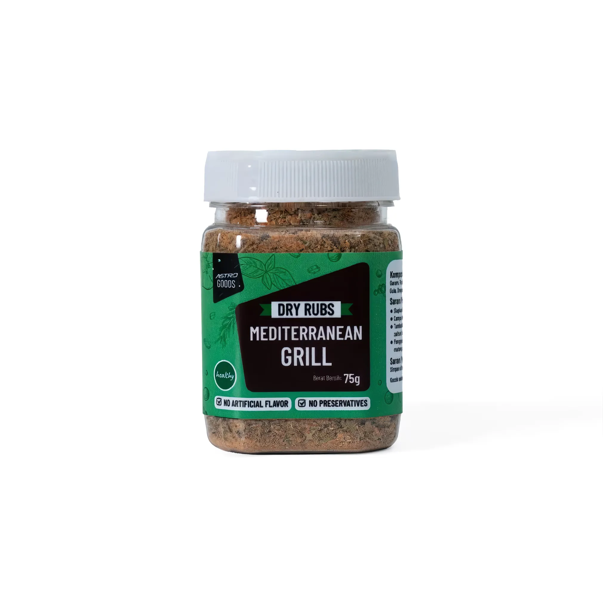 Astro Goods Mediterranean Grill Dry Rub, 75 g