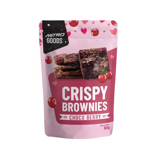 Astro Goods Choco Berry Crispy Brownies, 60 g