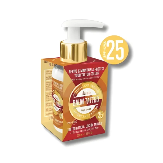 Balm Tattoo Vibrant Color Protection Sunscreen, SPF 25+, 100 mL