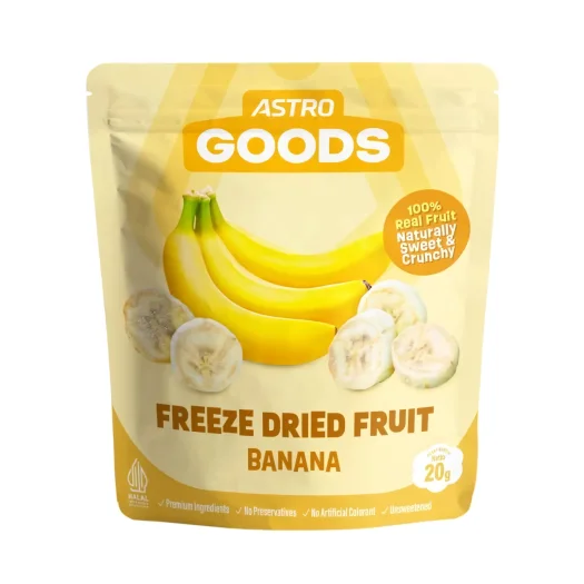 Astro Goods Freeze Dried Fruit – Banana, 20 g