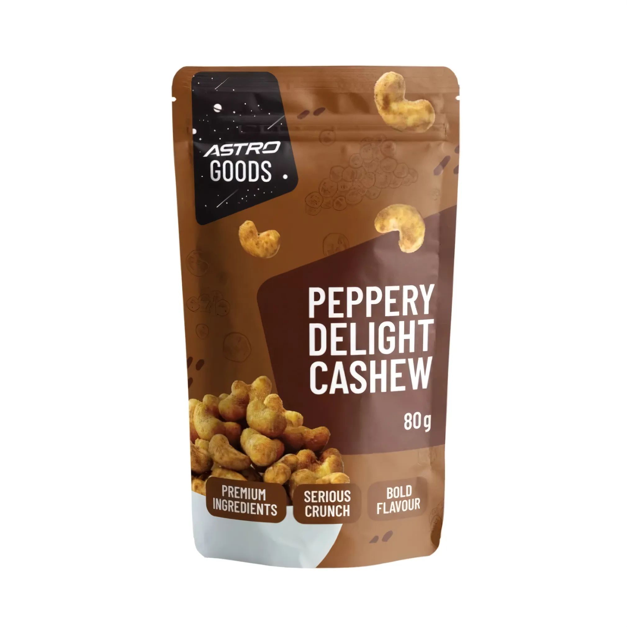 Astro Goods Peppery Delight Cashew Nuts, 80 g