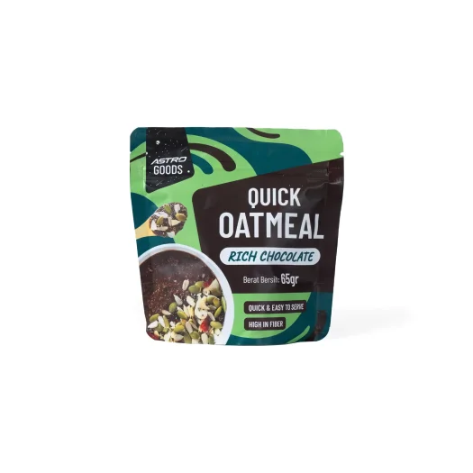Astro Goods Rich Chocolate Quick Oatmeal, 65 g