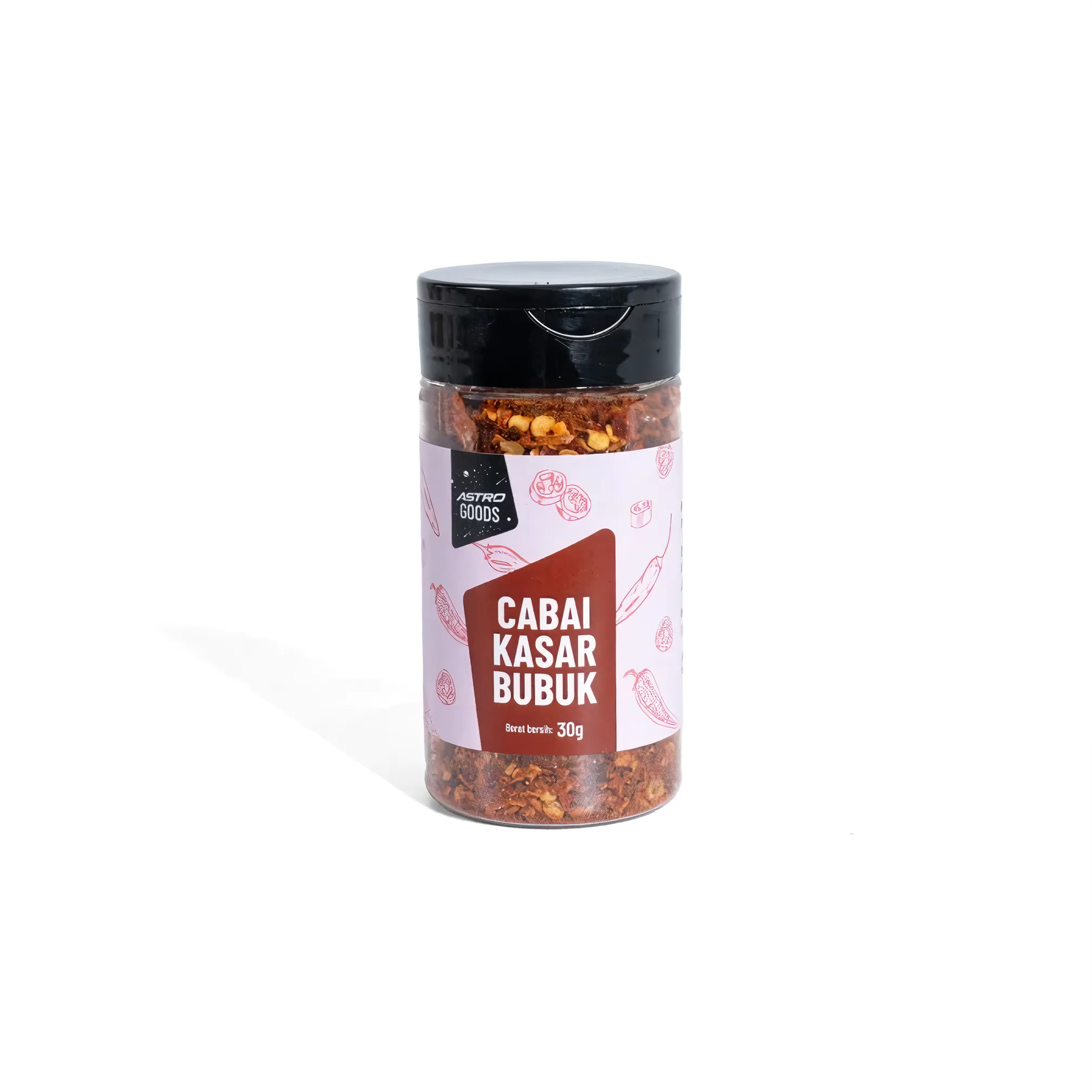 Astro Goods Rough Chili Flakes, Spicy Seasoning, 30 g