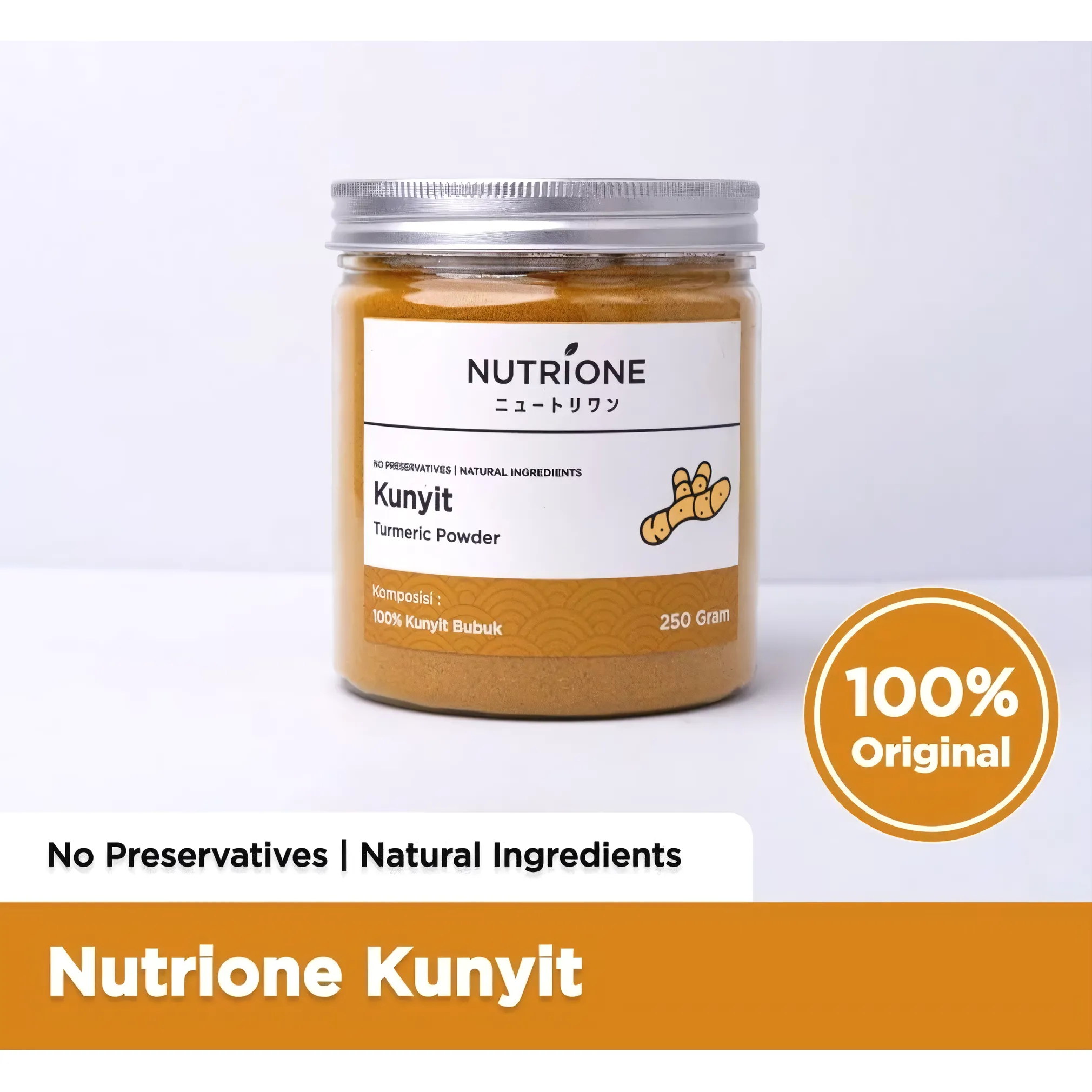 Nutrione Original Premium Turmeric Powder, 250 g