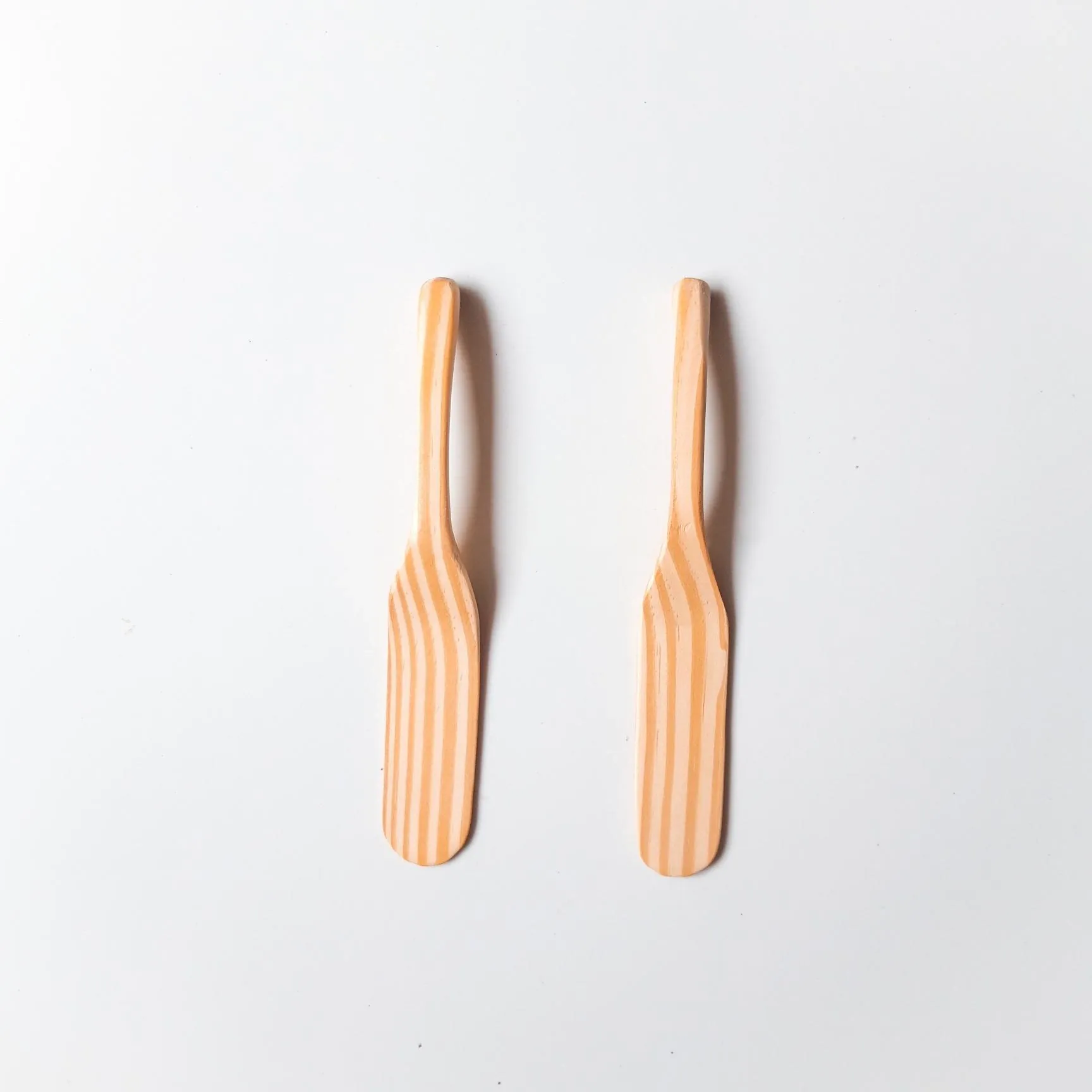 Ikikayu Handmade Wooden Spread Spoon Set – Butter & Jam Spreaders