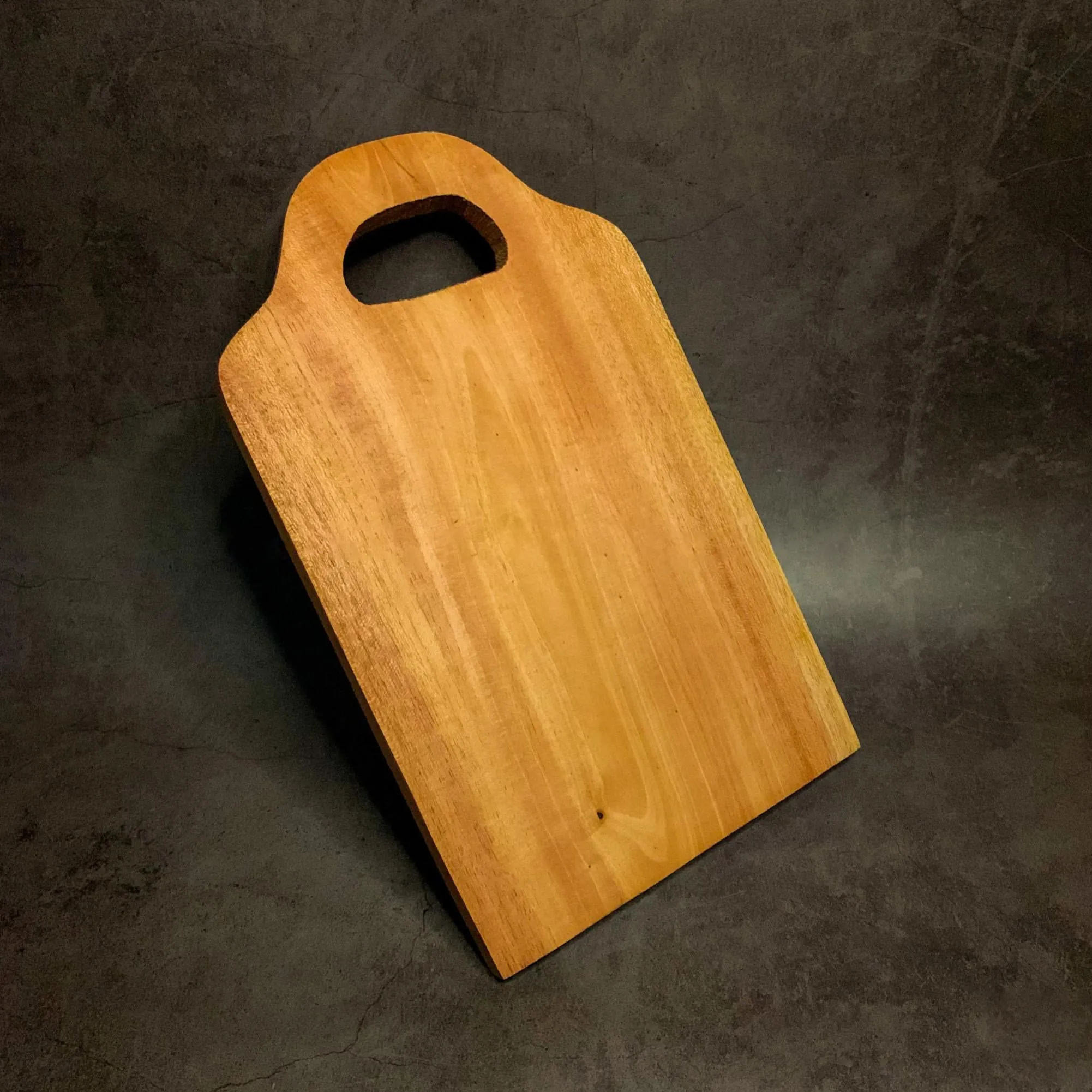 Ikikayu Premium Handmade Minimalist Mahogany Wood Cutting Board