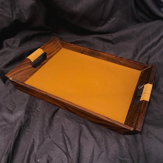Ikikayu Premium Handmade Sonokeling Wood Serving Tray