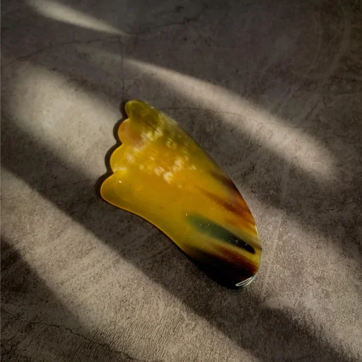 Ikikayu Natural Horn Gua Sha Massage Tool