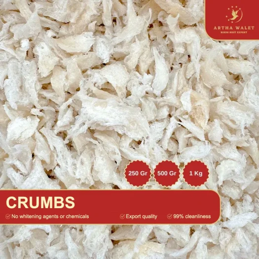 Artha Walet Edible Bird’s Nest – Kakian (Small Nest Fragments / Crumbs)