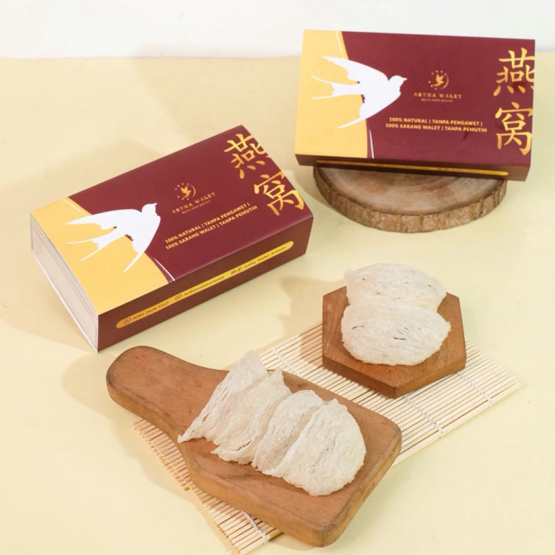 Artha Walet Edible Bird's Nest Gift Box – Authentic Yanwo (Swiftlet Nest) Delicacy | Nusamade Artha Walet Edible Bird's Nest Gift Box – Authentic Yanwo (Swiftlet Nest) Delicacy - Image 2