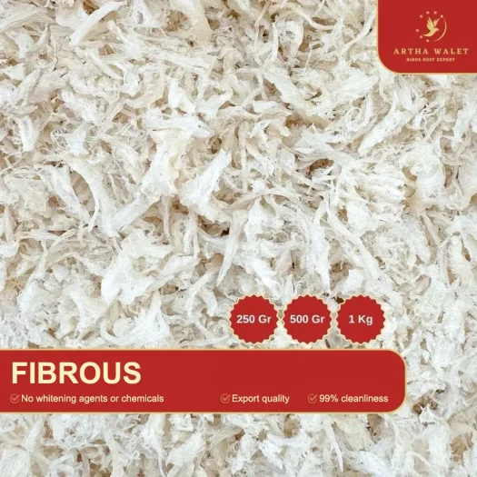 Artha Walet Edible Bird’s Nest – Natural Fibrous Swiftlet Nest