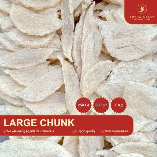 Artha Walet Edible Bird’s Nest – Large Chunk (Patahan Besar)