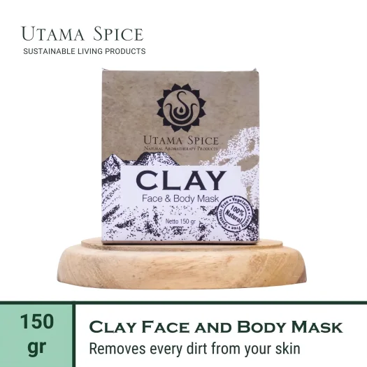 Utama Spice Clay Face Mask, 150 g – Revitalize Your Skin