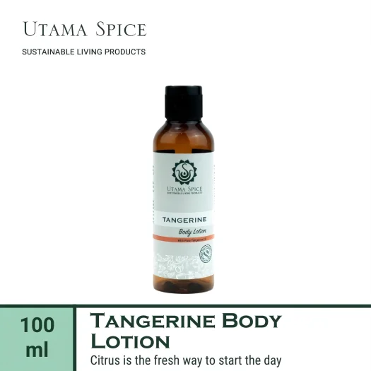 Utama Spice Tangerine Body Lotion, 100 mL – Revitalize Your Skin