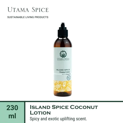 Utama Spice Island Spice Coconut Lotion, 230 mL – Nourishing Hydration