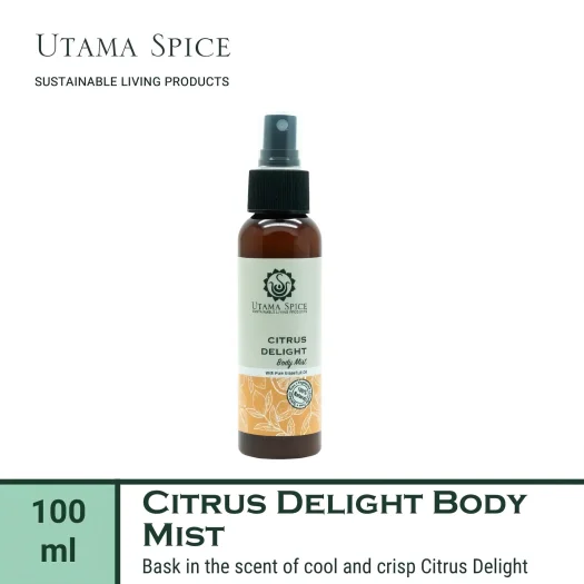 Utama Spice Citrus Delight Body Mist, 100 mL