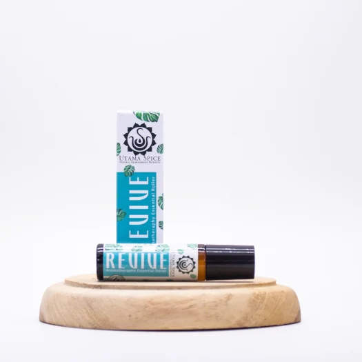 Utama Spice Revive Essential Oil Blend Roller, 10 mL
