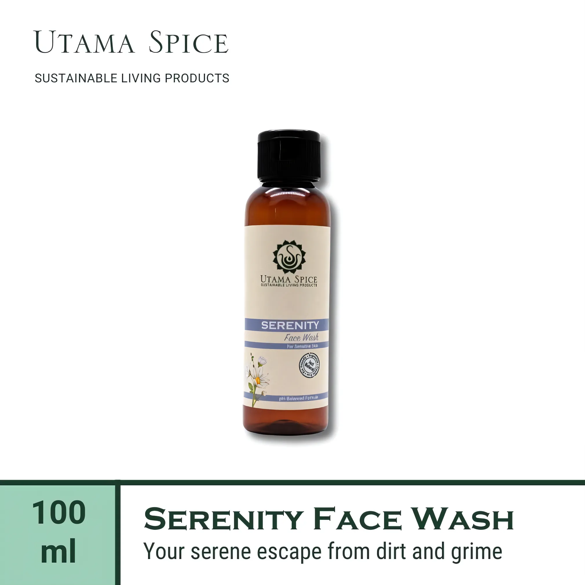 Utama Spice Serenity Face Wash, 100 ml