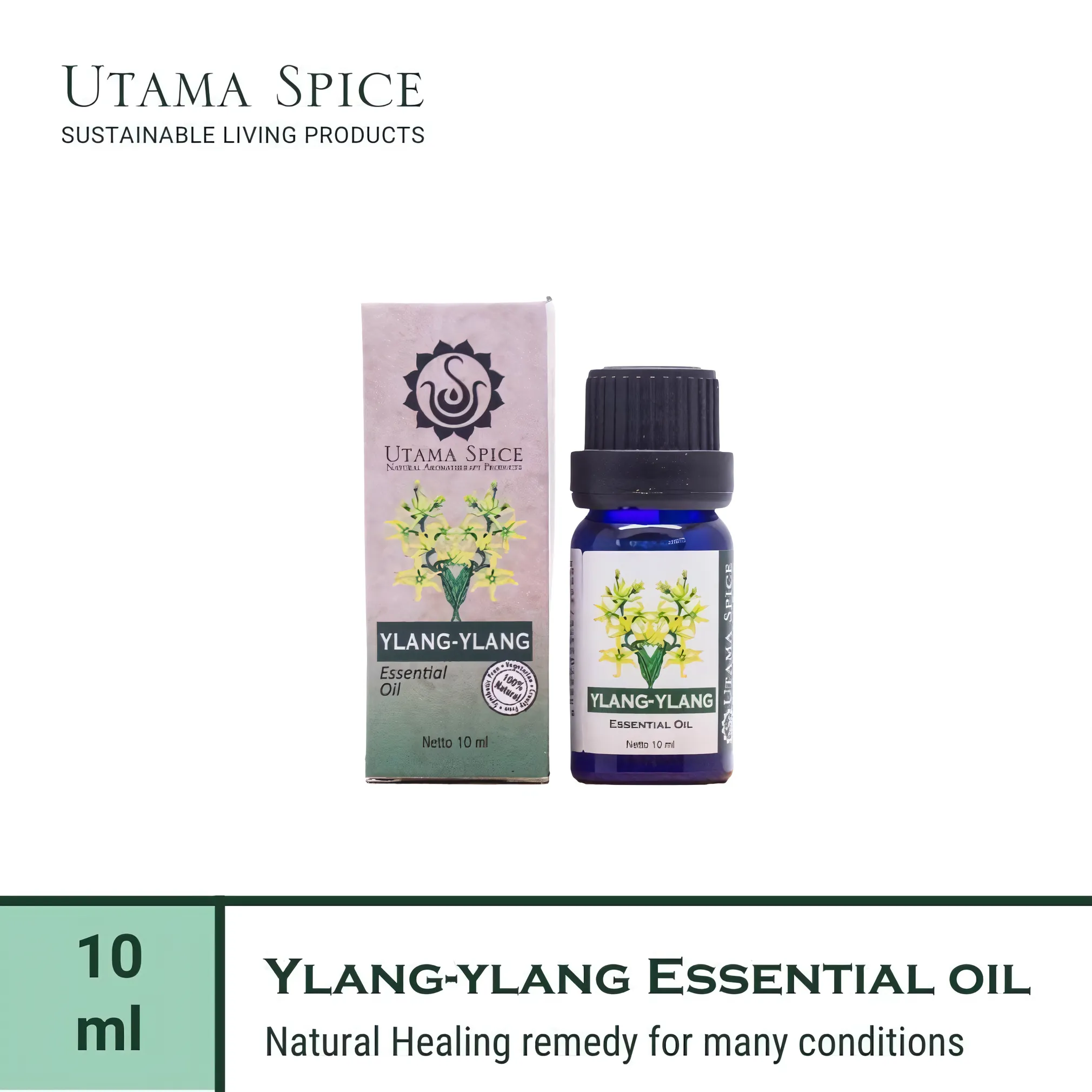 Utama Spice Ylang Ylang Bliss Essential Oil, 10 mL