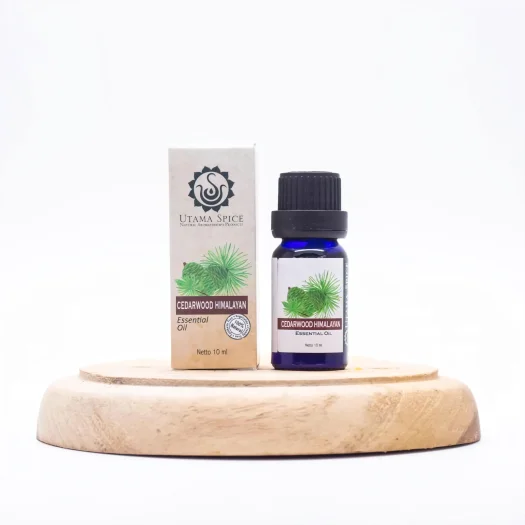Utama Spice Cedarwood Himalayan Essential Oil, 10 mL – Pure Aromatherapy Essence