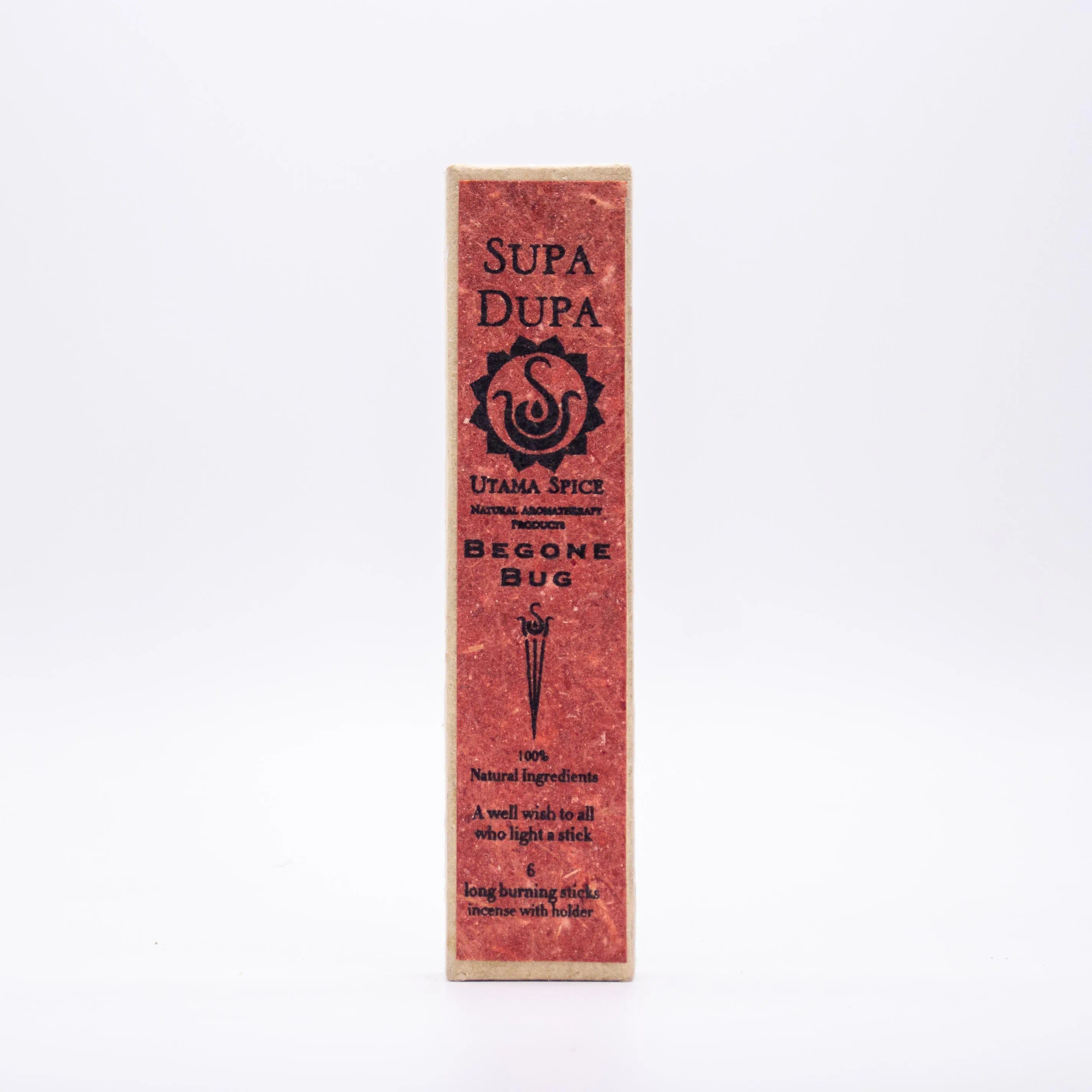 Utama Spice Begone Bug Incense Sticks, 100% Natural, Small