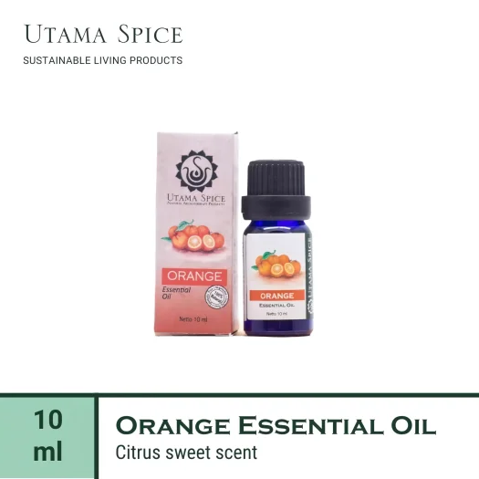 Utama Spice Orange Essential Oil, 10 mL – Revitalize Your Senses