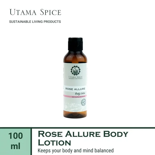 Utama Spice Rose Allure Hydrating Body Lotion, 100 mL