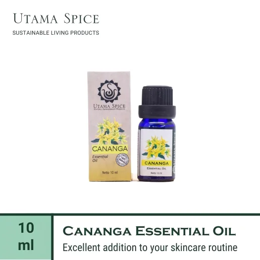 Utama Spice Cananga Essential Oil, 10 mL – 100% Pure Aromatherapy