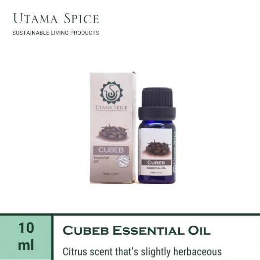 Utama Spice 100% Pure Cubeb Essential Oil, 10 mL