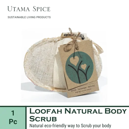 Utama Spice Loofah Natural Body Scrub – Revitalize Your Skin Naturally