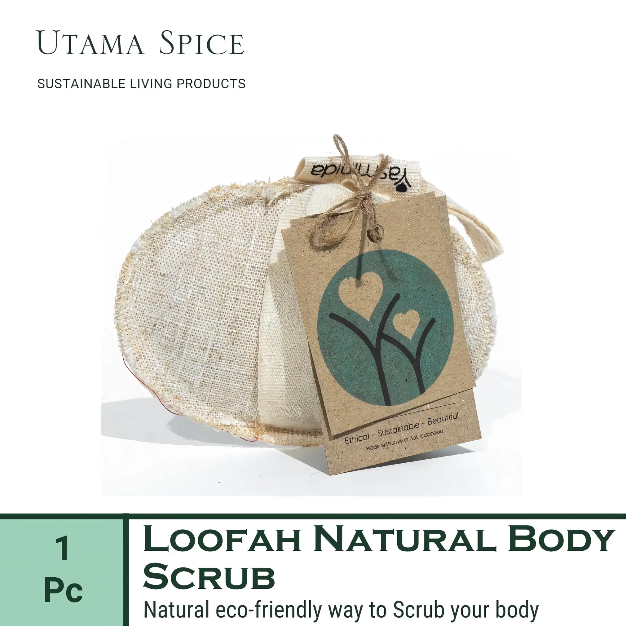 Utama Spice Loofah Natural Body Scrub – Revitalize Your Skin Naturally